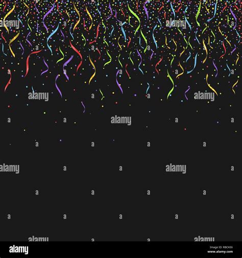 Colorful Confetti Background Stock Vector Image And Art Alamy