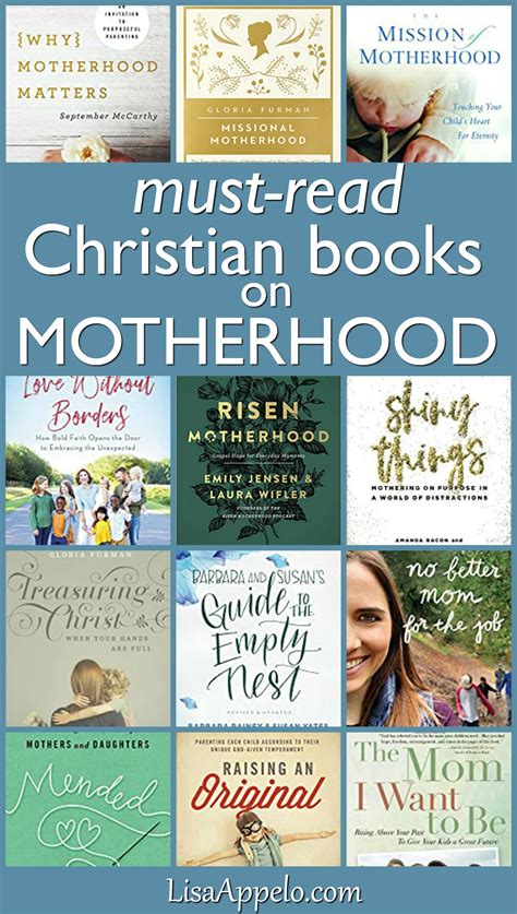 The Best Christian Books For Moms Lisa Appelo