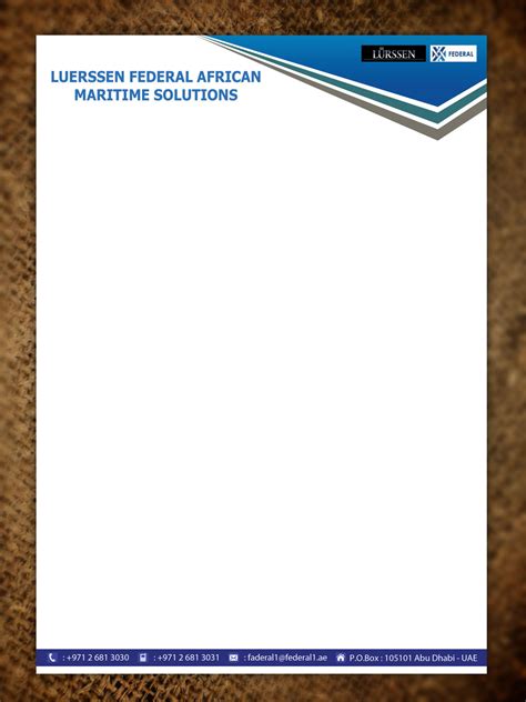 Although your job duties, title, compensation and benefits, as well as the company's personnel policies and procedures, may change from. Elegant, Playful, Business Letterhead Design for a Company ...