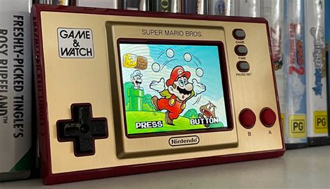 A Look At The 35th Anniversary Super Mario Bros Game And Watch Vooks