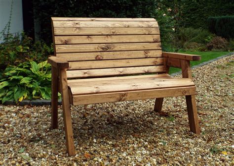 Solid Wood Two Seater Bench Charles Taylor Timber Furniture