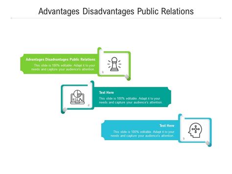 Advantages Disadvantages Public Relations Ppt Powerpoint Presentation