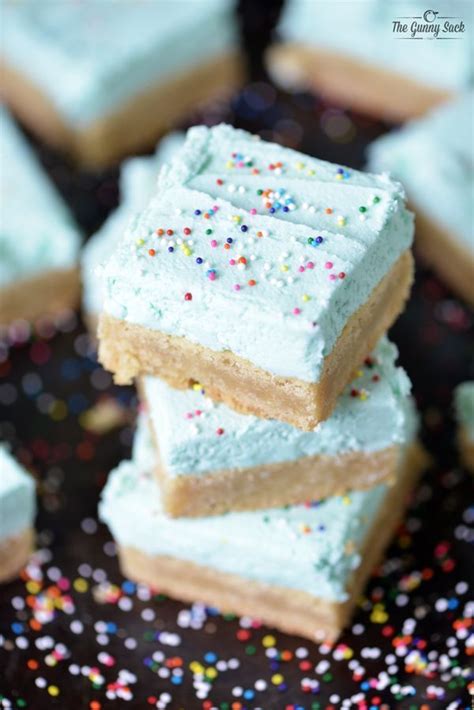 This Recipe For Brown Butter Sugar Cookie Bars With Fluffy Buttercream