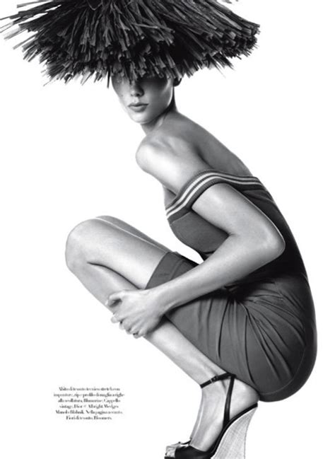 Karlie Kloss Steven Meisel Vogue Italia December 2011 Body By