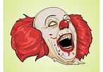 Scary Clown Vector Art, Icons, and Graphics for Free Download