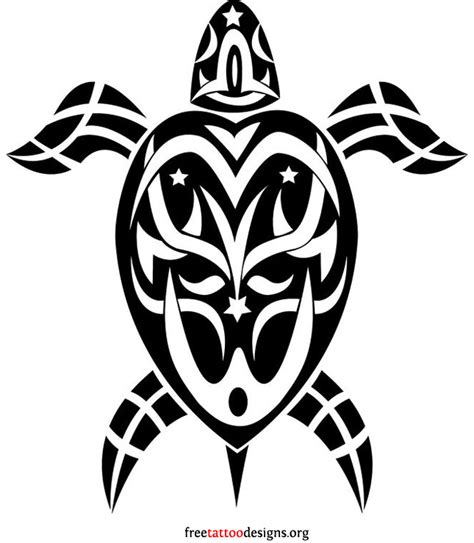 Turtle Tattoos Polynesian And Hawaiian Tribal Turtle Designs