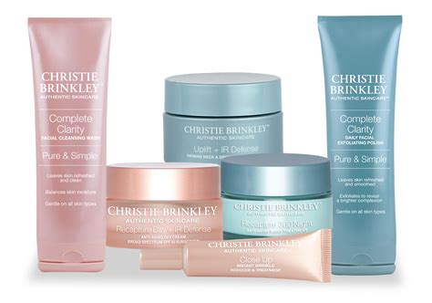 introducing christie brinkley authentic skincare