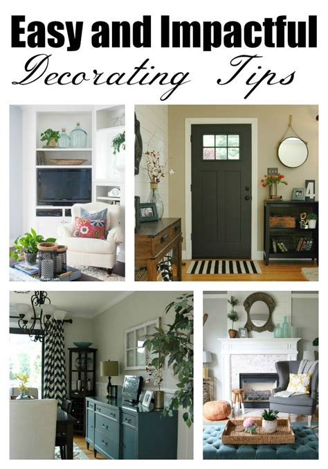 5 Easy And Impactful Decorating Tips Little House Of Four Creating