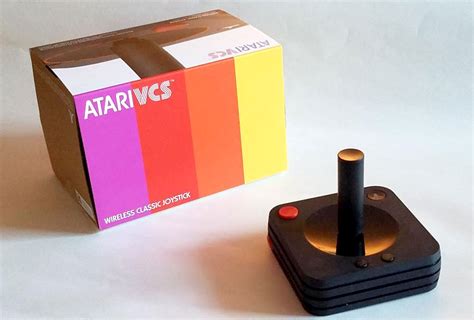The Atari Vcs Wireless Joystick For The New Vcs Video Game Console Is