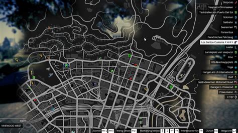 Gta 5 Map With Icons Maping Resources
