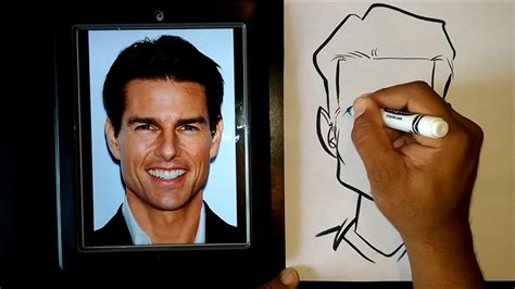 How To Draw A Caricature Using Easy Basic Shapes Youtube