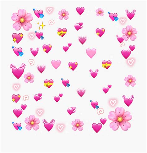Love Heart Emoji Meme Transparent Deiafa Ganello