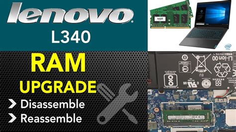 Lenovo Gaming L340 Ram Upgrade Step By Step Guide YouTube