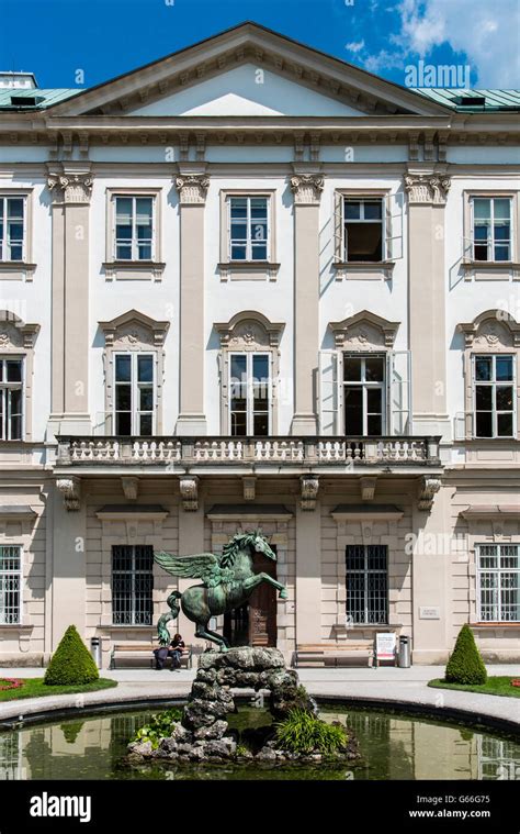 Mirabell Palace Salzburg Austria Stock Photo Alamy