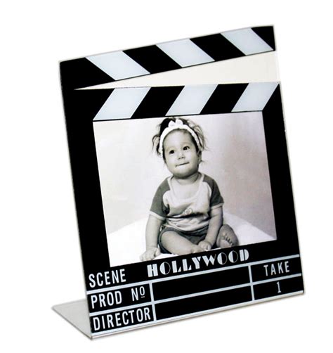 Hollywood Acrylic Clapboard Picture Frame 35x5 5424 Ebay