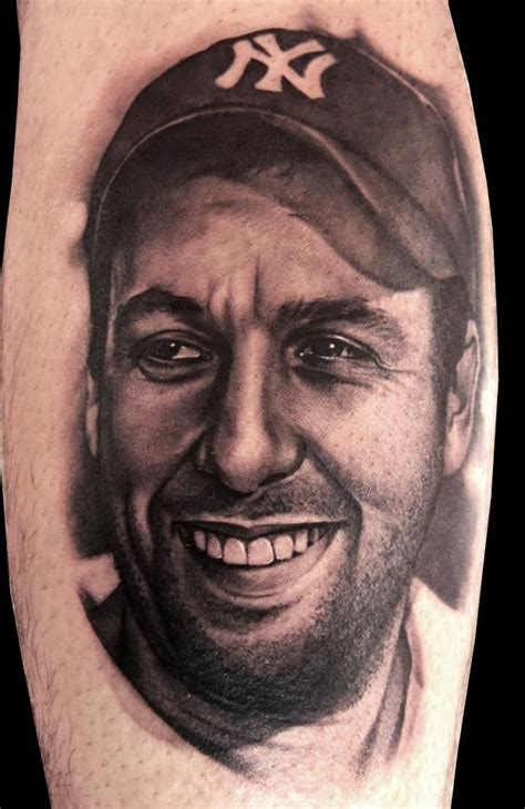 Tattoo By Matteo Pasqualin Portrait Tattoo Adam Sandler Black And