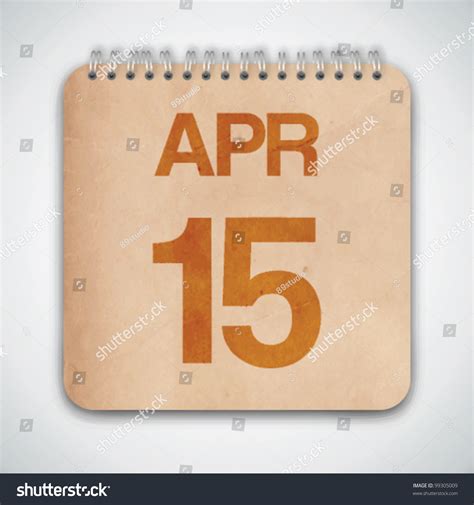 15th April Day Vector 99305009 Shutterstock