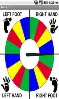Twister Game Spinner Template Free Download Programs