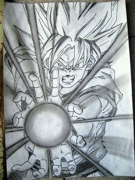 Pin De Gökdeniz Hiç En Dragon Ball Z Gt Kai Super Goku A Lapiz