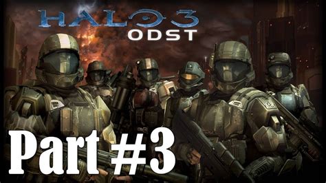 Halo 3 Odst Walkthrough Part 3 Mombasa Streets Gameplay The Rookie In