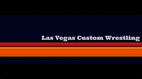 Las Vegas Custom Wrestling Mixed Wrestling Aiden Blue Vs The Jobber