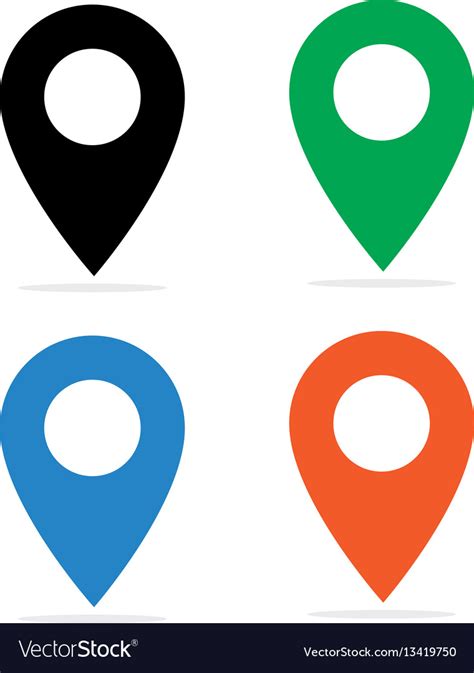 Map Pin Icon Color 2018