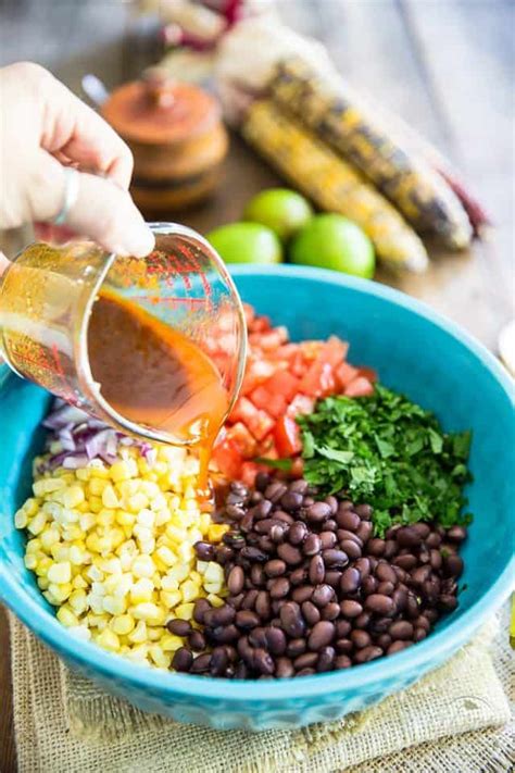 Maybe you would like to learn more about one of these? Mexican Black Bean and Corn Salad • The Healthy Foodie