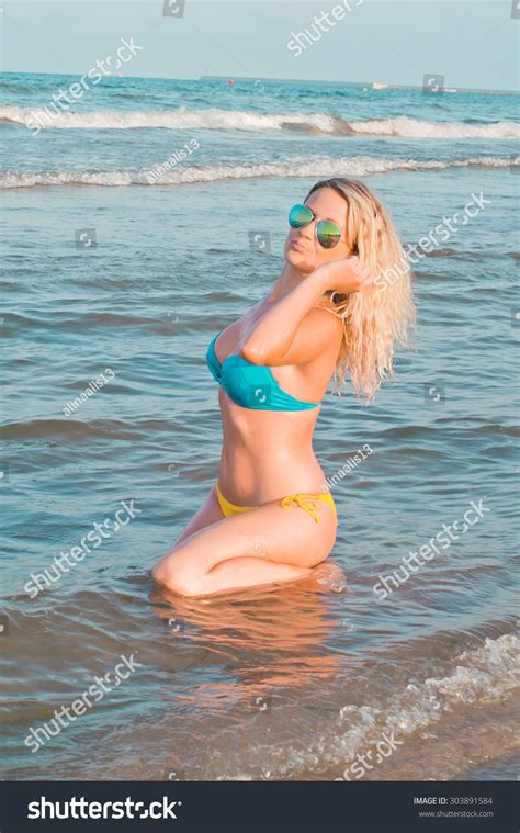 Sexy Girl Bikini On Beach Stock Photo Shutterstock