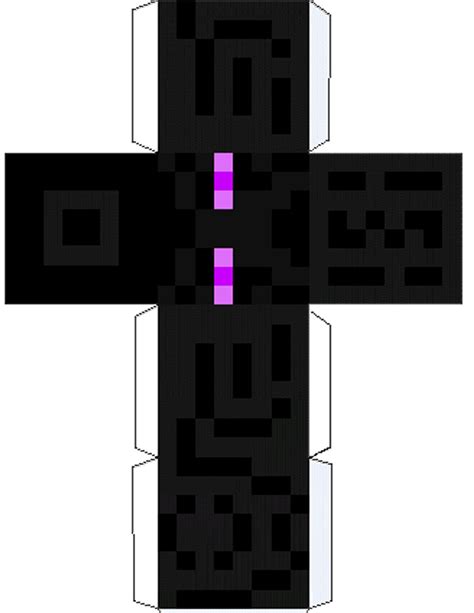 Papercraft Enderman 15 Inch Tall Edition Minecraft Printables