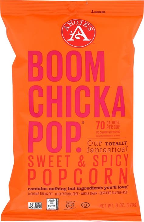 Angies Kettle Corn Boom Chicka Pop Sweet And Spicy Popcorn Case Of