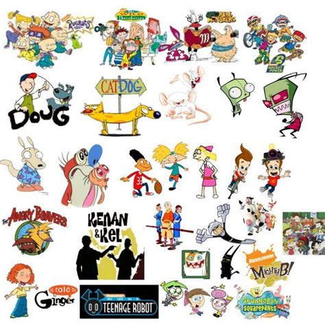 Nickelodeon 90s Cartoon Characters List