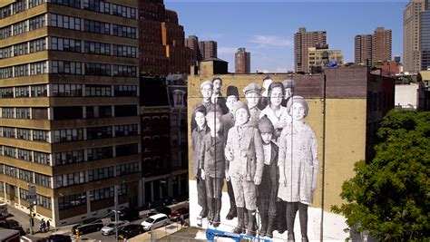 Watch A Time Lapse Video Of Jrs Newest Street Art Installation In