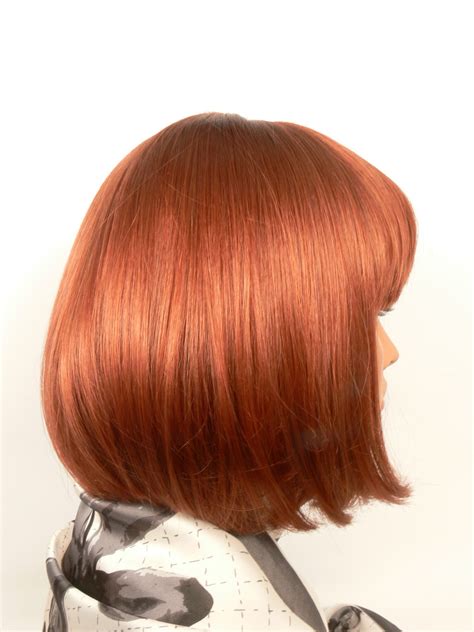 Available in a wide range of styles, colors & fabrics. Peruka BOB ruda BESTSELLER krótka - Peruki Pats24