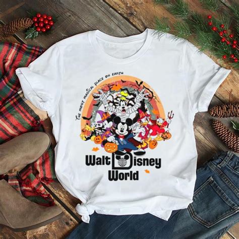 Vintage Walt Disney World Halloween Magic Kingdom Disney Halloween T Shirt