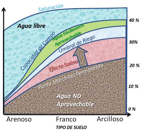 12 Esquema De Como La Salinidad Del Suelo Actúa Estrechando Los Rangos