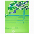 Original Munich 1972 Olympics Poster- Track – VintageSports.com