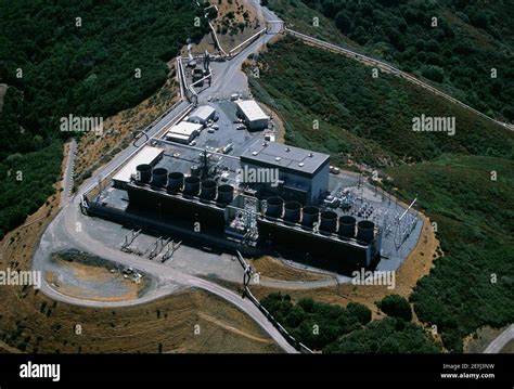 The Geysers California Geothermal Plant Hi Res Stock Photography And