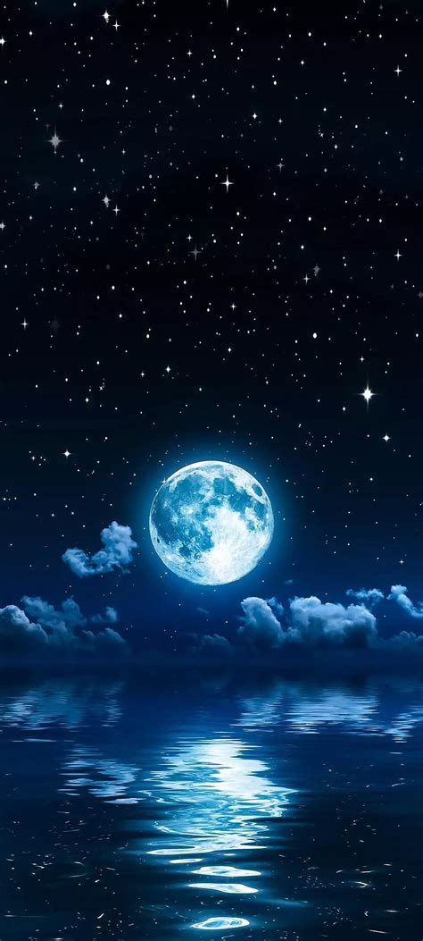 Beautiful Moon Atmosphere Sky Hd Phone Wallpaper Pxfuel