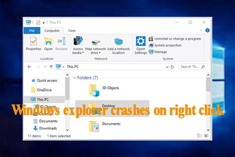 Fix Windows Explorer Crashes On Right Click Complete Guide