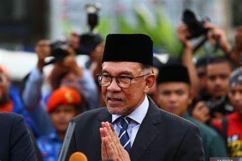 Raja Malaysia Setujui Anwar Ibrahim Jadi Perdana Menteri Ke 10 Antara