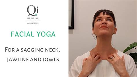 Facial Exercises For Sagging Neck Jaw And Jowl Area Facial Yoga Youtube
