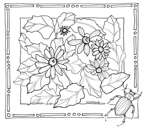 Coloring Pages Nature Scenes at GetColorings.com | Free printable