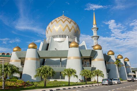 Masjid Negeri Sabah Is The State Mosque Of Sabah In Kota Kinabalu