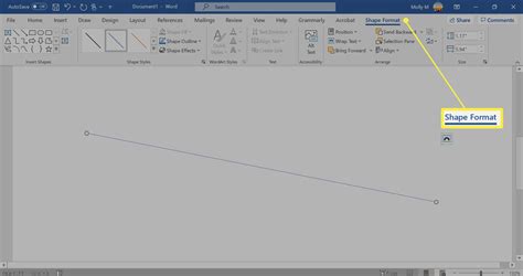 How To Draw A Line In Word Microsoft Word Tutorials Y