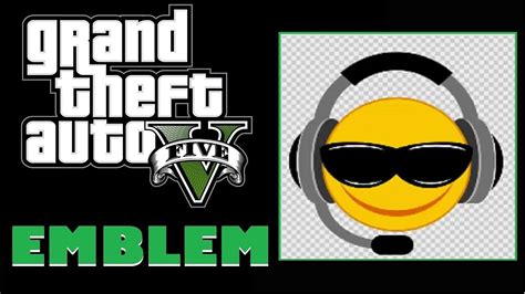 Grand Theft Auto 5 Gta 5 Gta V Smiley Gamer Face Emblem Tutorial