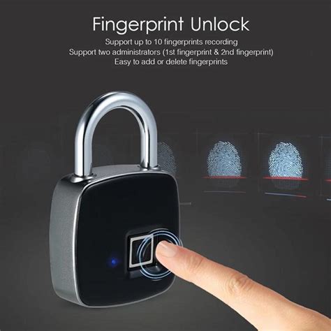 Intelligent Fingerprint Lock Biometric Tactical Trading