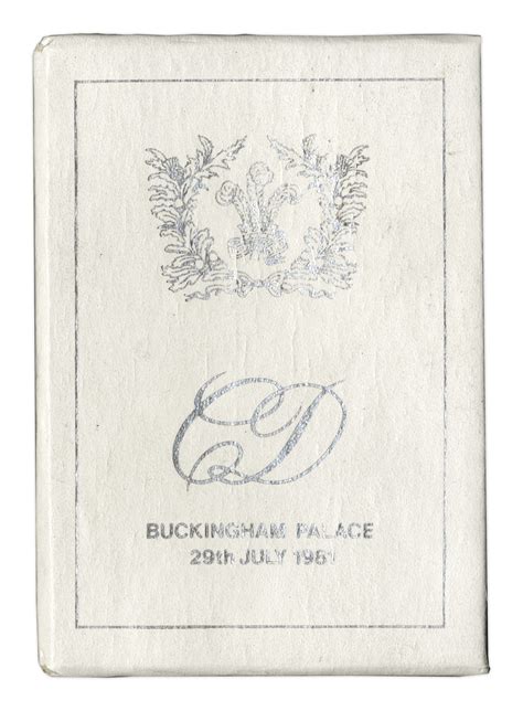 With her children away at boarding school, she was often alone on july 1 — and she preferred it like that. Lot Detail - Princess Diana and Prince Charles Wedding ...