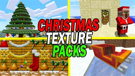 Top 10 Minecraft Christmas Texture Packs Resource Packs 2 Youtube