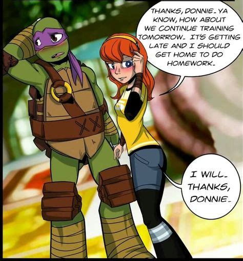 April And Donnie Dress Up As Casey And Raph Tmnt 2012 2017
