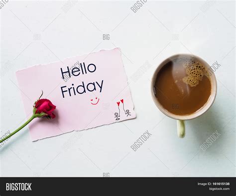 Hello Friday Message Image And Photo Free Trial Bigstock